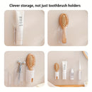 Organizador Multifuncional em Acrílico para Escovas e Cremes